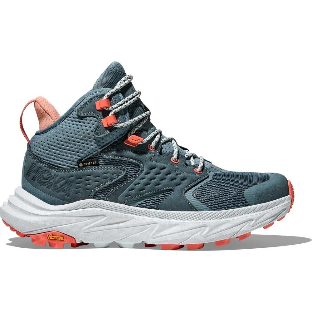 HOKA Women Anacapa 2 Mid GORE-TEX Hiking Boots Blue MFGD Size 6B NWB